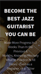 Mobile Screenshot of jazzguitarlessons.net
